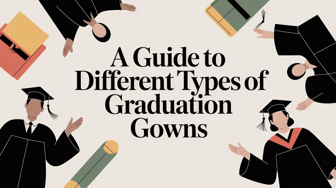 A Guide to Different Types of Graduation Gowns Graduation Cap and Gown A Guide to Different Types of Graduation Gowns Graduation Cap and Gown