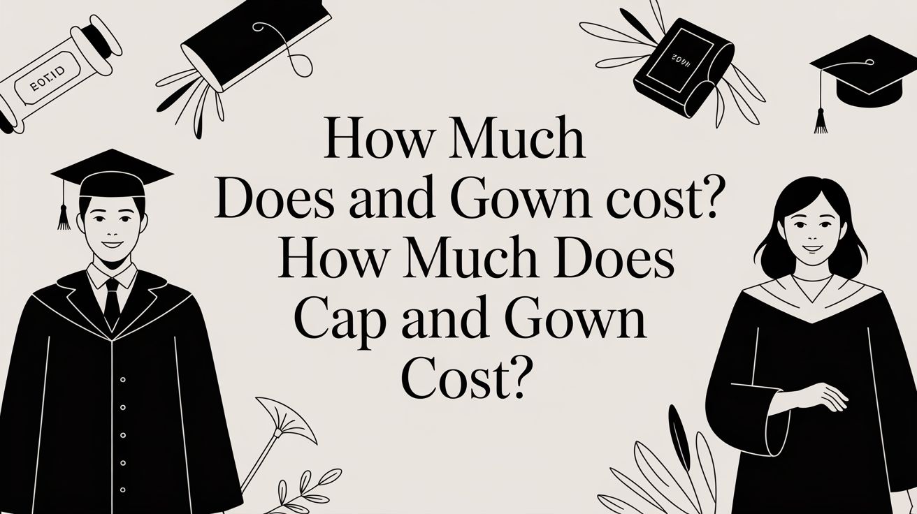 How Much Does a Cap and Gown Cost? Your 2024 Price Guide  Graduation Cap  and Gown