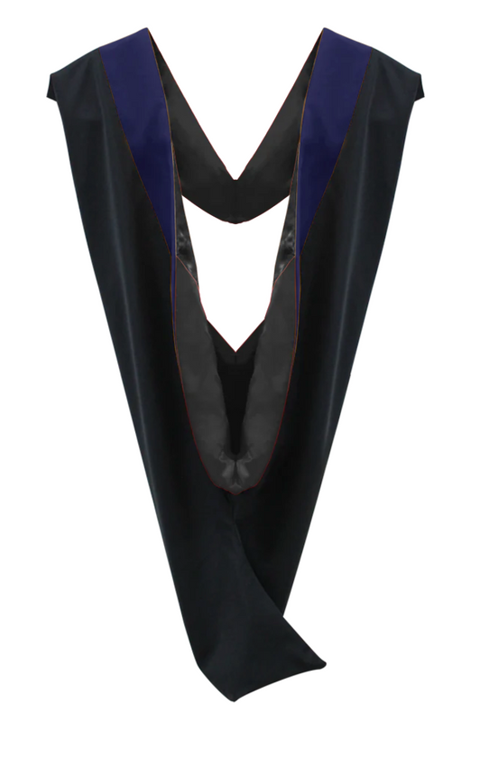 Bachelor Hoods on Clearance (FINAL SALE) - Dark Blue Velvet