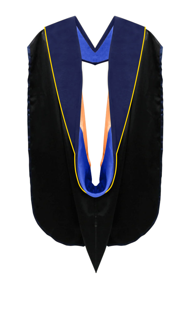 Doctoral Hoods on Clearance (FINAL SALE) - Dark Blue Velvet