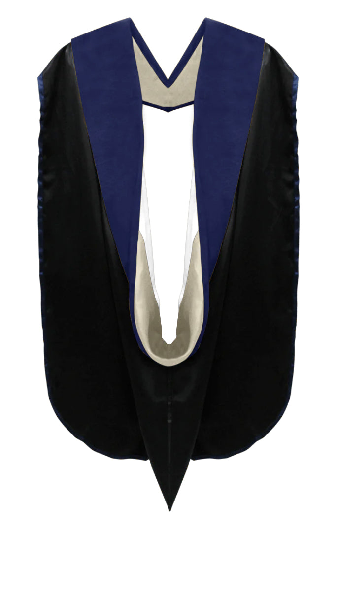Doctoral Hoods on Clearance (FINAL SALE) - Dark Blue Velvet