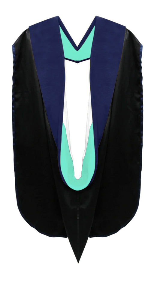 Doctoral Hoods on Clearance (FINAL SALE) - Dark Blue Velvet