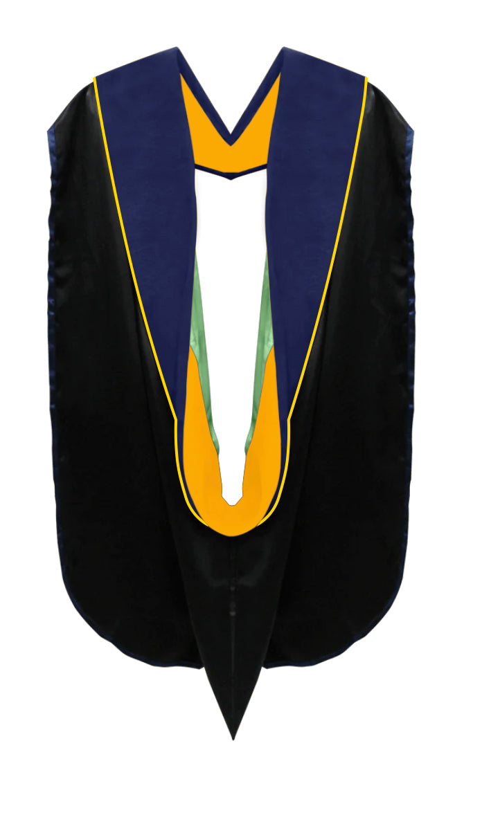 Doctoral Hoods on Clearance (FINAL SALE) - Dark Blue Velvet