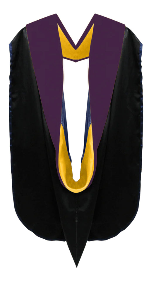 Doctoral Hoods on Clearance (FINAL SALE) - Purple Velvet