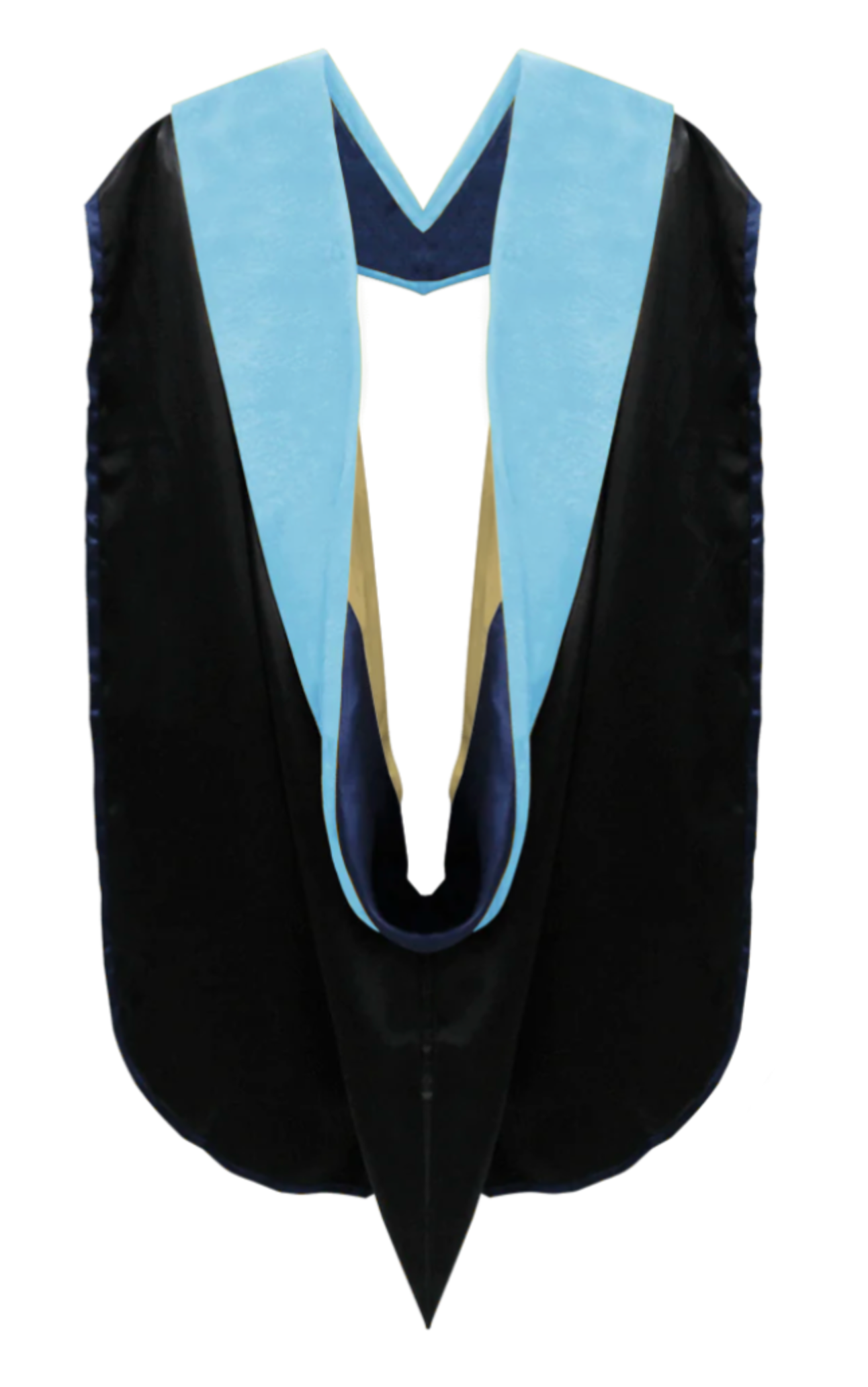 Doctoral Hoods on Clearance (FINAL SALE) - Light Blue Velvet