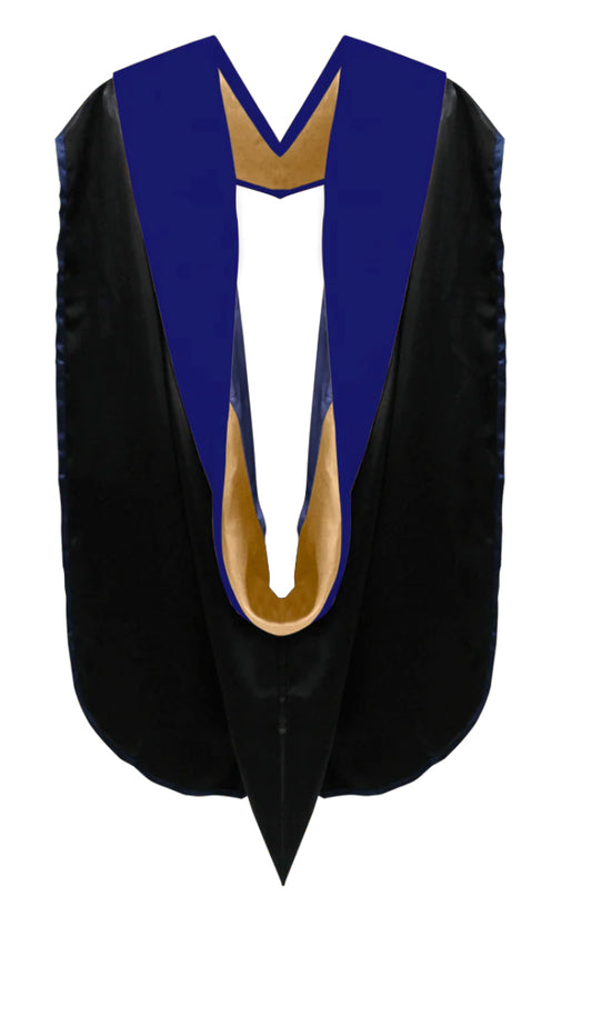 Doctoral Hoods on Clearance (FINAL SALE) - Royal Blue Velvet