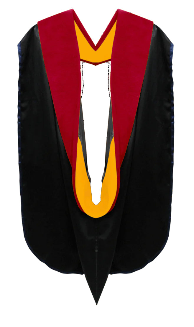 Doctoral Hoods on Clearance (FINAL SALE) - Scarlet Velvet