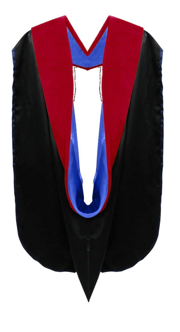 Doctoral Hoods on Clearance (FINAL SALE) - Scarlet Velvet