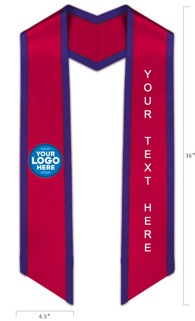 Custom Graduation Stoles – Graduation Cap and Gown