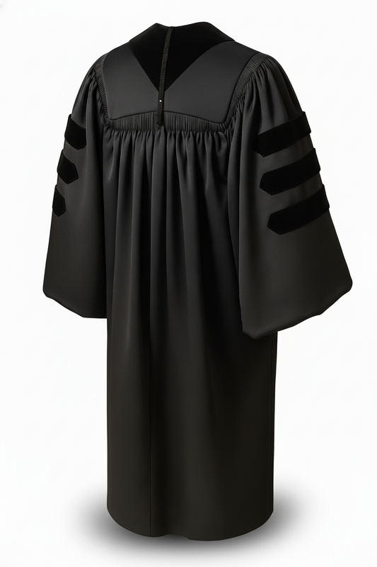 Deluxe Doctoral Graduation Gown - Academic Regalia