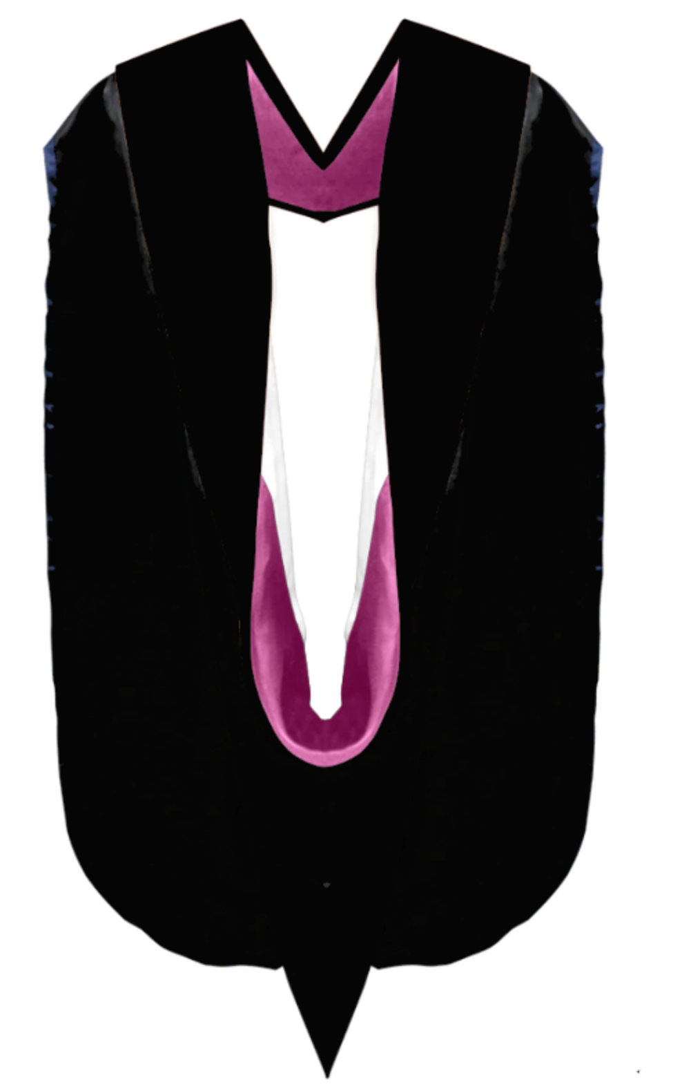 Doctoral Hoods on Clearance (FINAL SALE) - Black Velvet