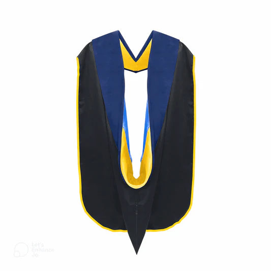 Doctoral Hood for UC San Diego Graduation - Graduation Cap and Gown