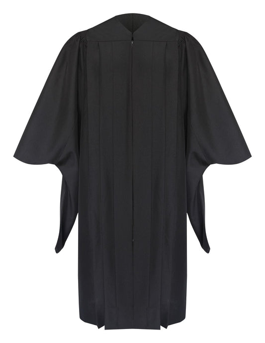 Deluxe Masters Graduation Gown - Academic Regalia - Graduation Cap and Gown