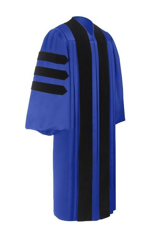 Deluxe Royal Blue Doctoral Gown 42 (4'9" - 4'11") Deluxe Royal Blue Doctoral Gown 42 (4'9" - 4'11")