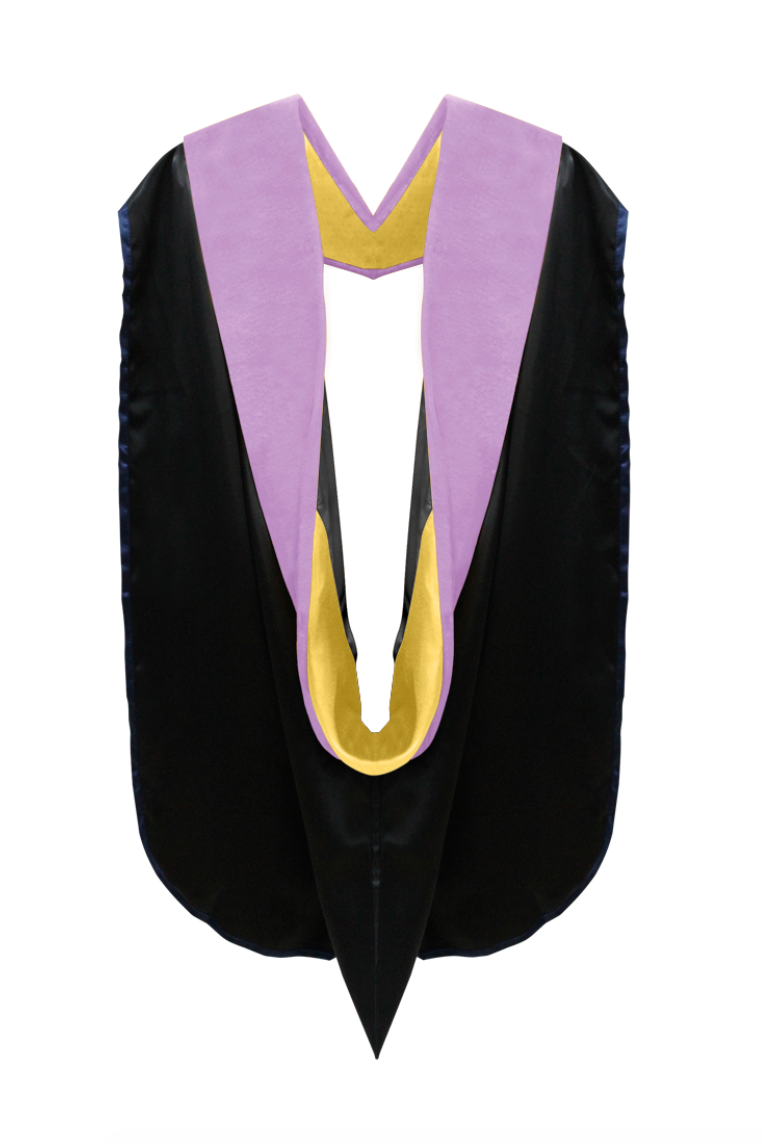 Doctor of Dentistry Hood - Golden Yellow & Black