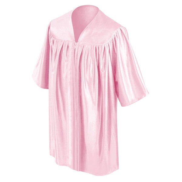 preschool graduation dress Child Shiny Pink Graduation Gown - Preschool & Kindergarten Gowns 27 (3'6"