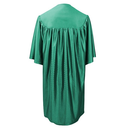 Child Shiny Emerald Graduation Cap & Gown - Preschool & Kindergarten