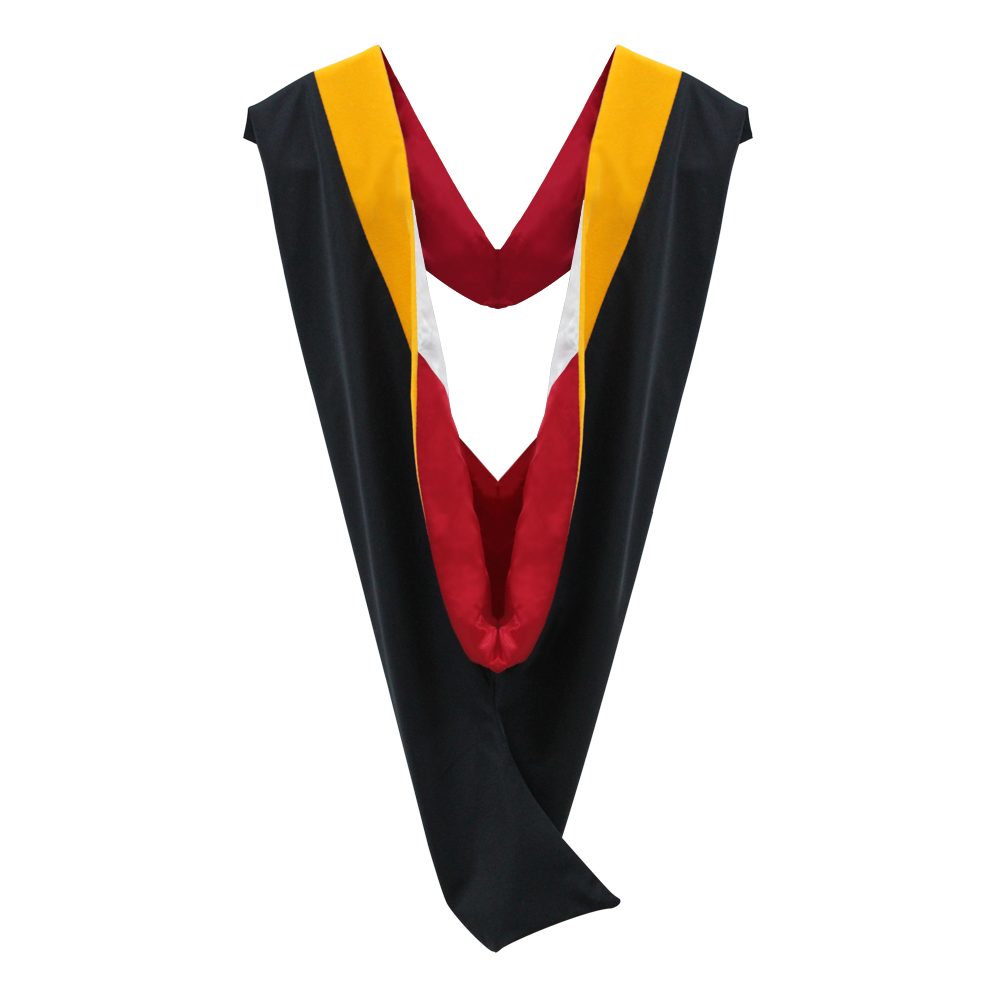 Deluxe Masters Graduation Custom Hood - Academic Hood Deluxe Masters Graduation Custom Hood - Academic Hood