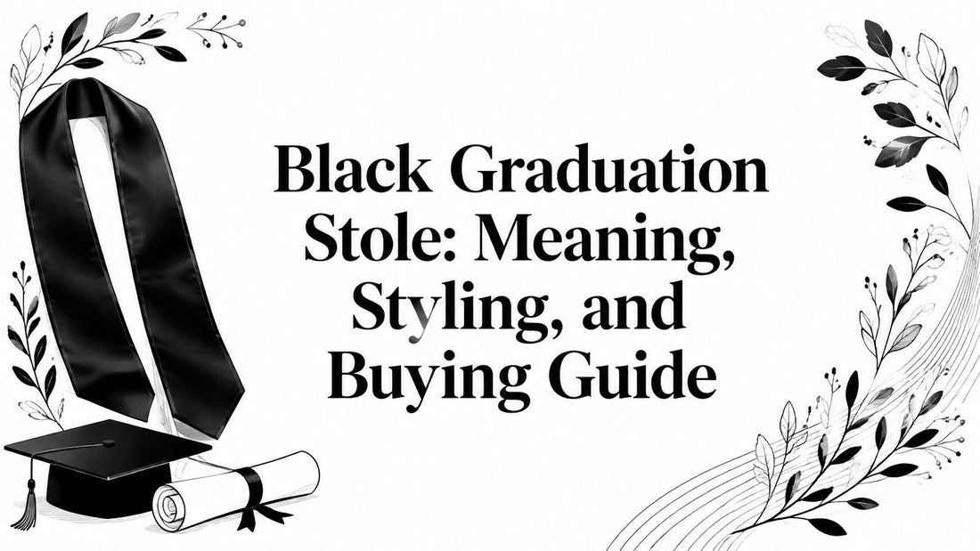 Black Graduation Stole: Meaning, Styling, and Buying Guide