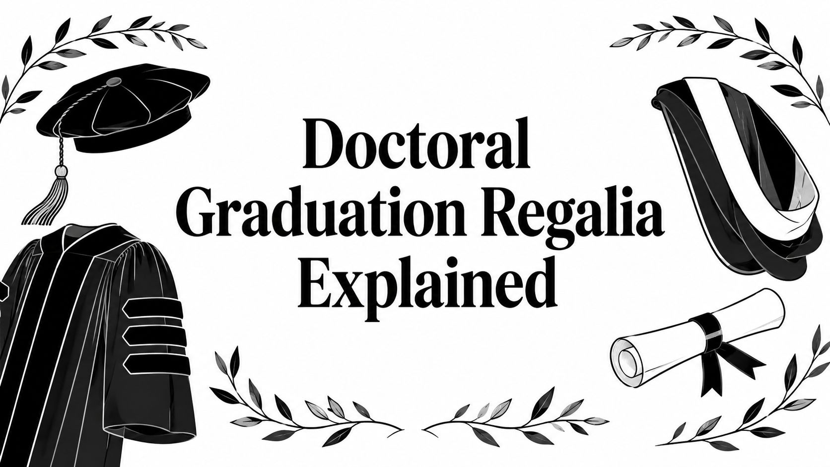 Doctoral Graduation Regalia Explained