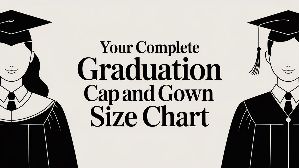 Your Complete Graduation Cap And Gown Size Chart Graduation Cap and Gown