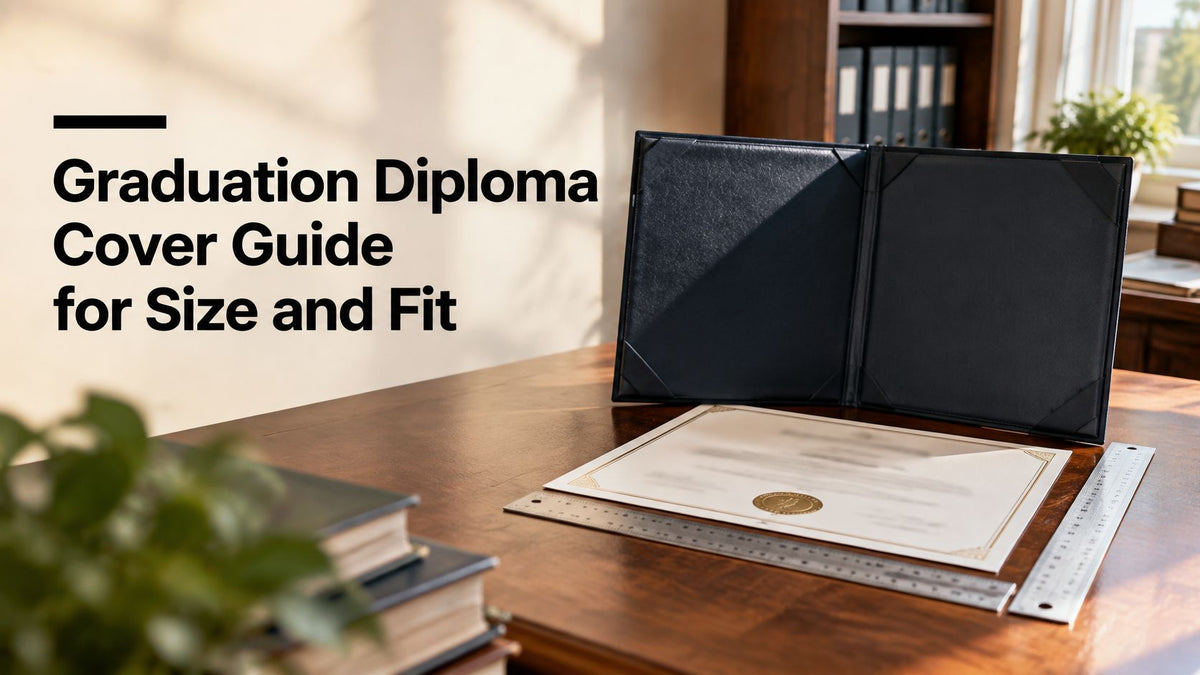 Graduation Diploma Cover Guide for Size and Fit