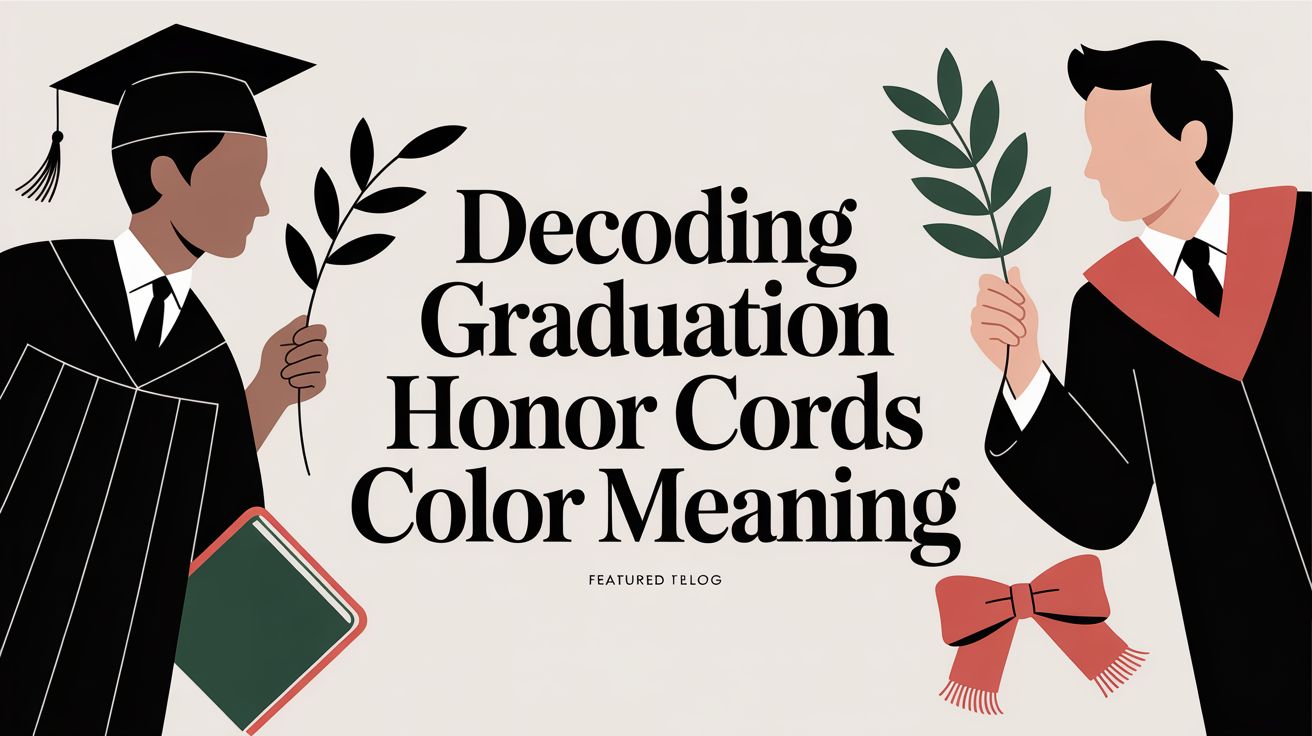 Decoding Graduation Honor Cords Color Meaning: A Complete Guide