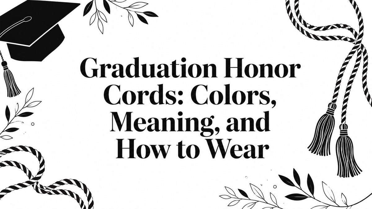 Graduation Honor Cords: Colors, Meaning, and How to Wear