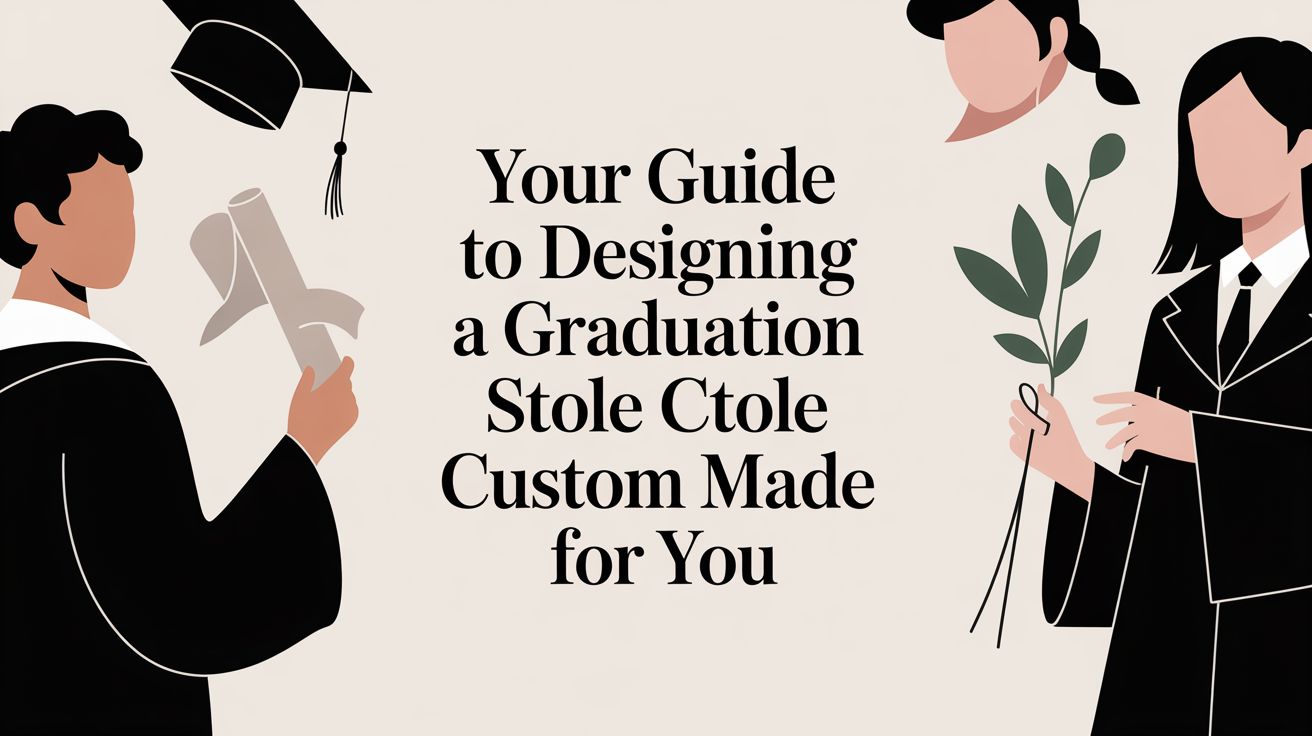 Your Guide to Designing a Graduation Stole Custom Made for You