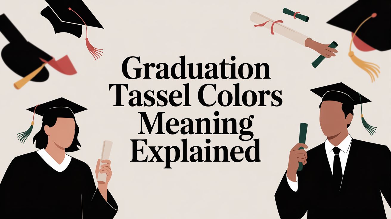 Graduation Tassel Colors Meaning Explained