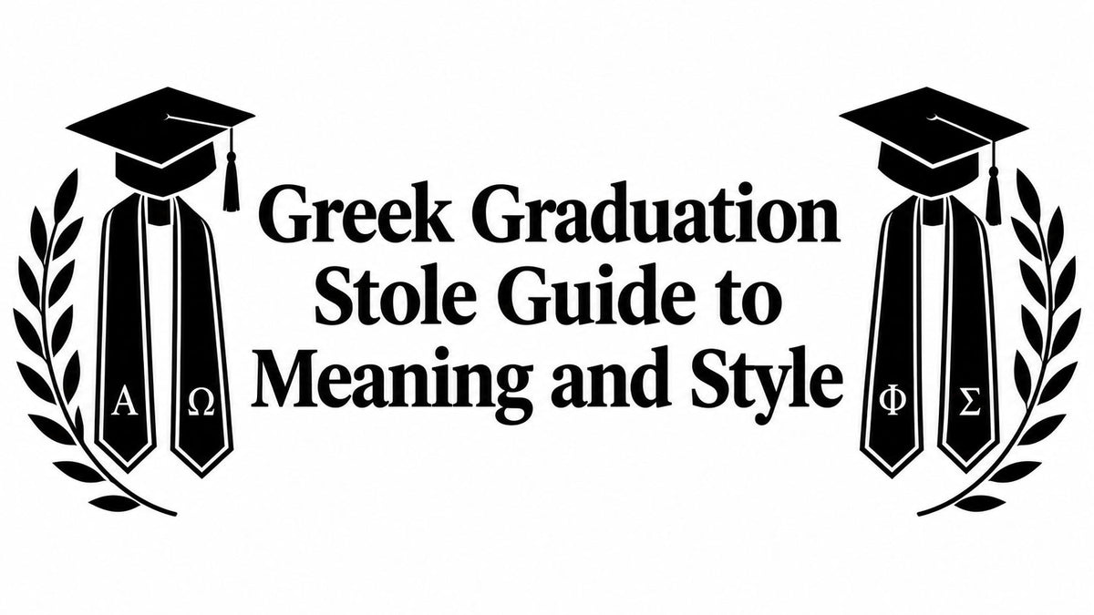 Greek Graduation Stole Guide to Meaning and Style