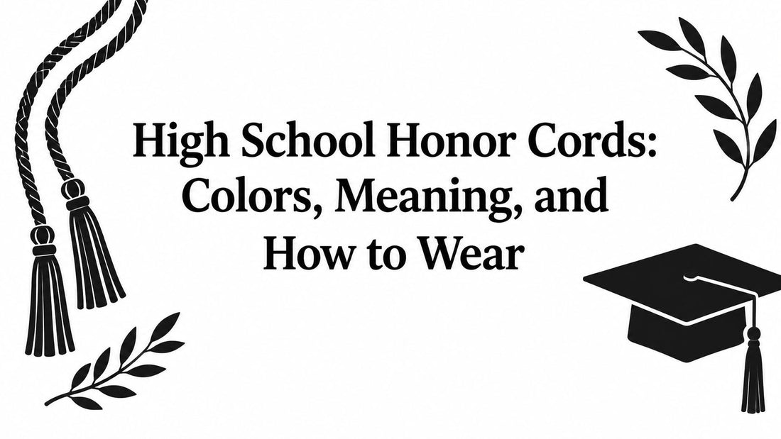High School Honor Cords: Colors, Meaning, and How to Wear
