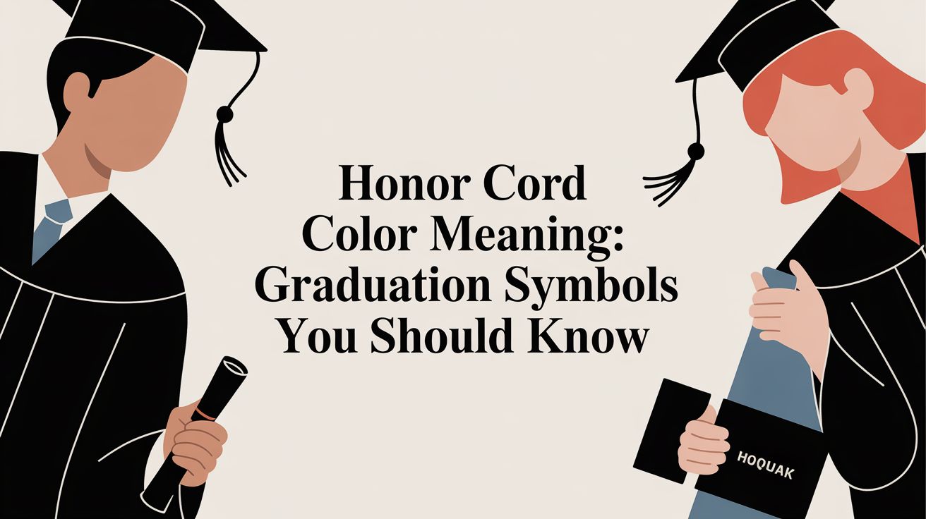 Honor Cord Color Meaning: Your Ultimate Guide to Graduation Symbols