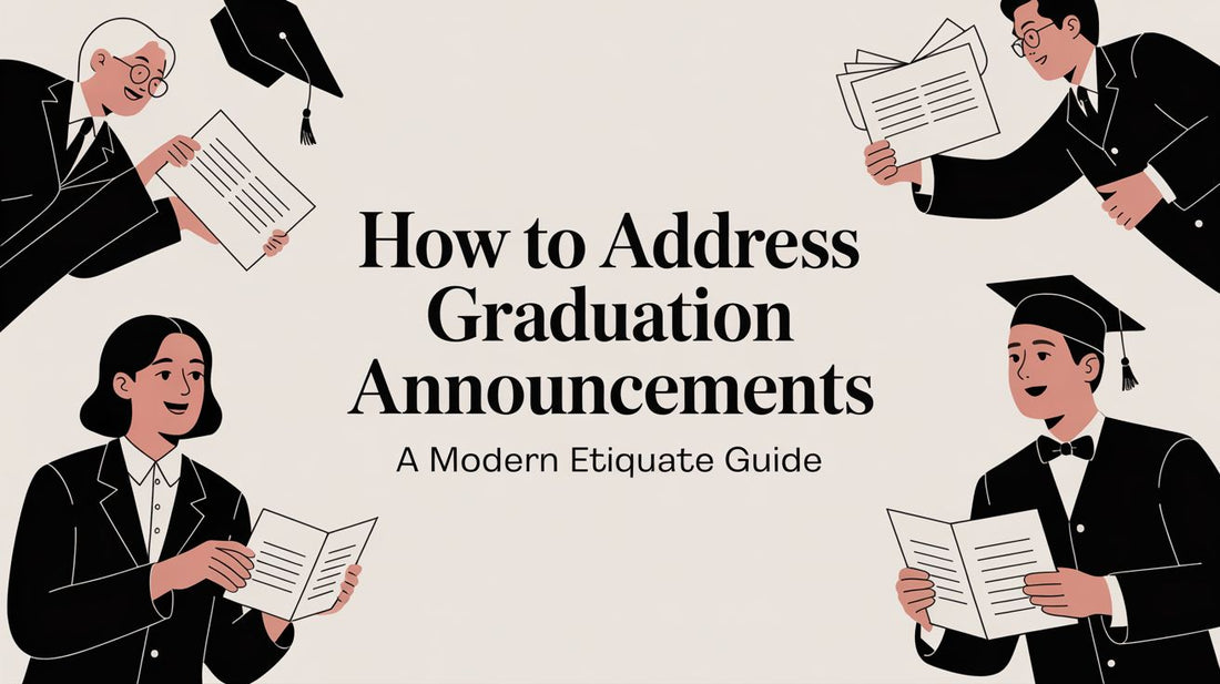 How to Address Graduation Announcements: A Modern Etiquette Guide