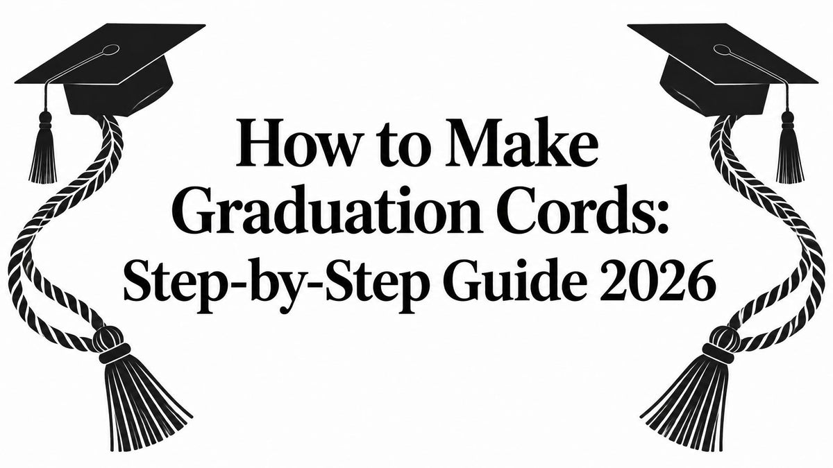 How to Make Graduation Cords: Step-by-Step Guide 2026