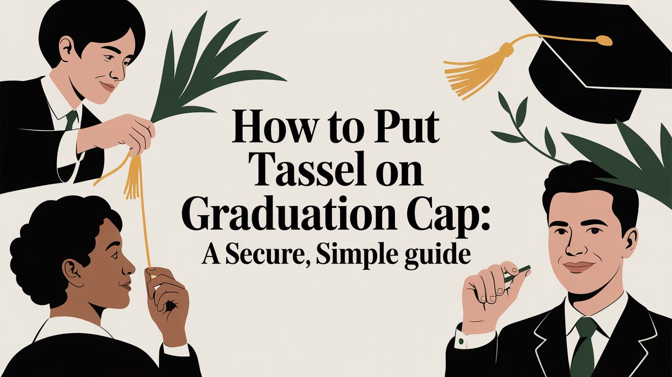 How to Put Tassel on Graduation Cap: A Secure, Simple Guide