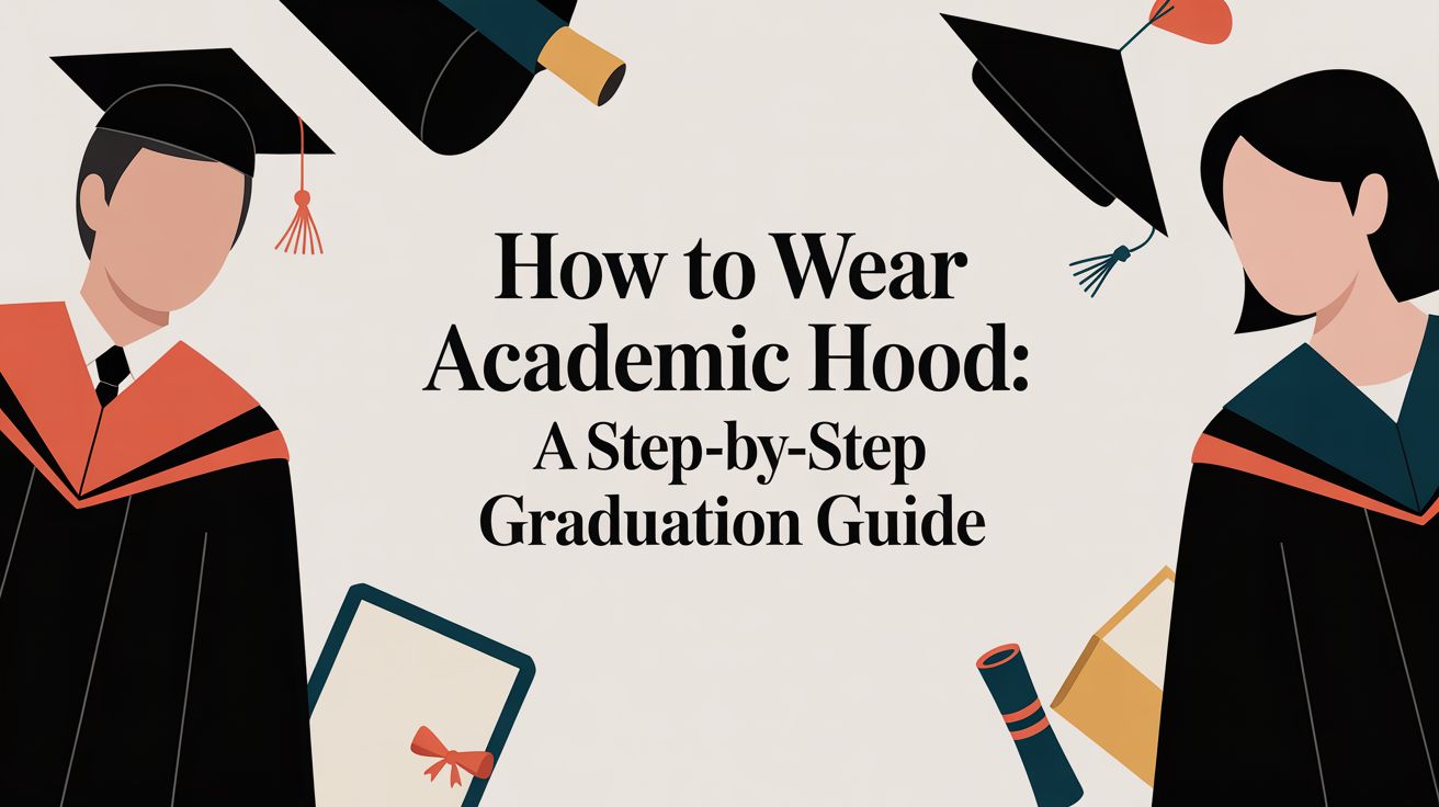 How to wear academic hood: A Step-by-Step Graduation Guide