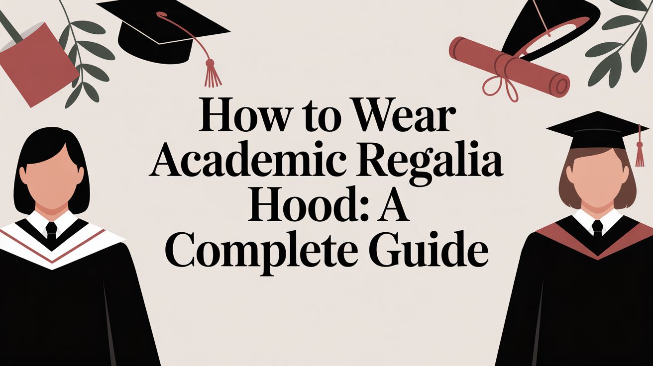 How to wear academic regalia hood: A Complete Guide