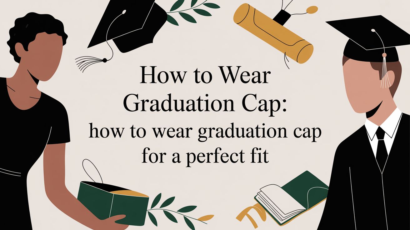 How to wear graduation cap: a guide to a perfect fit for your big day