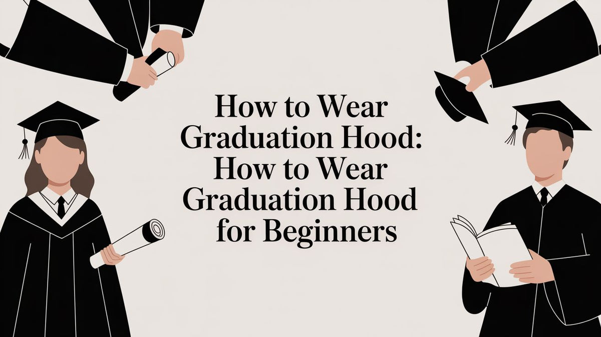 Graduation Draper How to Wear a Graduation Hood: A Beginner's Guide to Perfect Draping ...