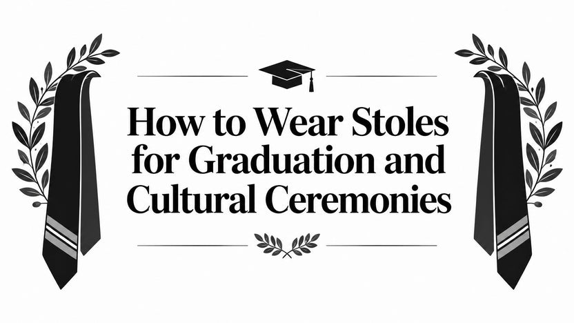 How to Wear Stoles for Graduation and Cultural Ceremonies – Graduation ...