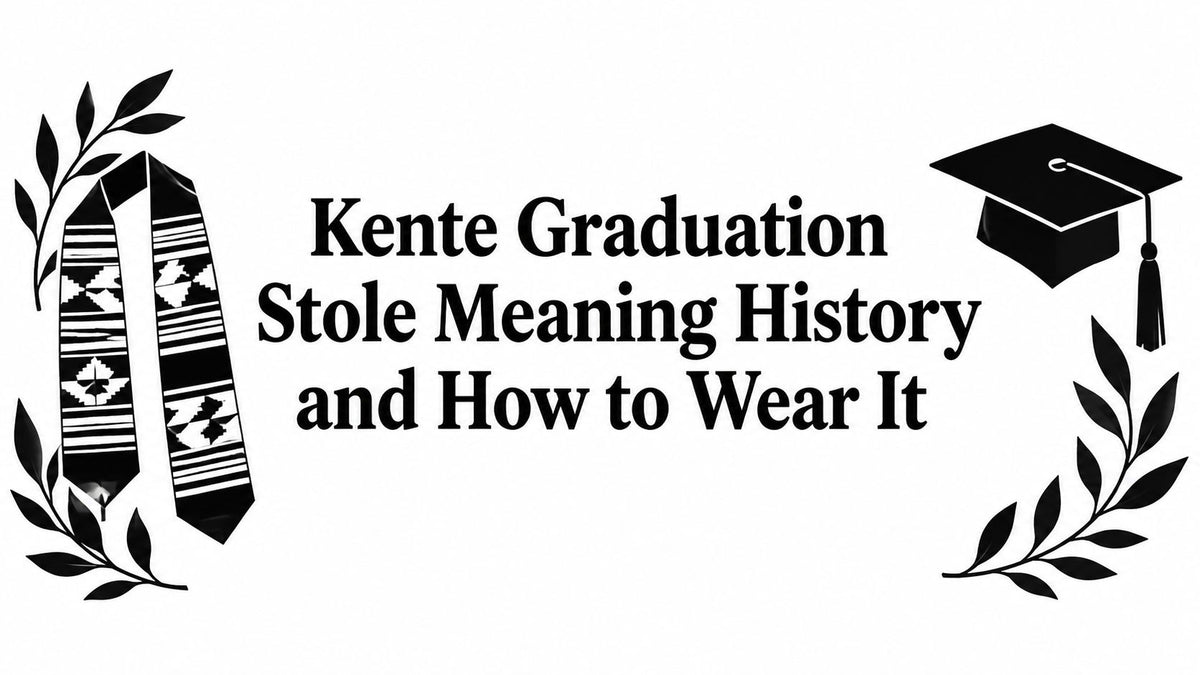 Kente Graduation Stole Meaning History and How to Wear It