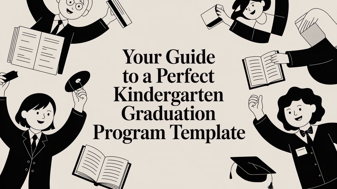 Your Guide to a Perfect Kindergarten Graduation Program Template ...