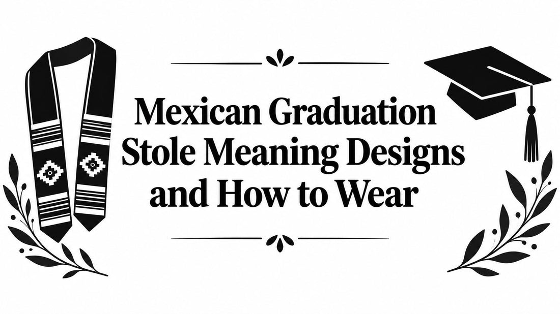 Mexican Graduation Stole Meaning Designs and How to Wear