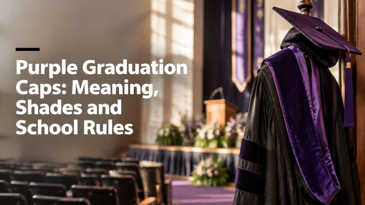 Purple Graduation Caps: Meaning, Shades and School Rules