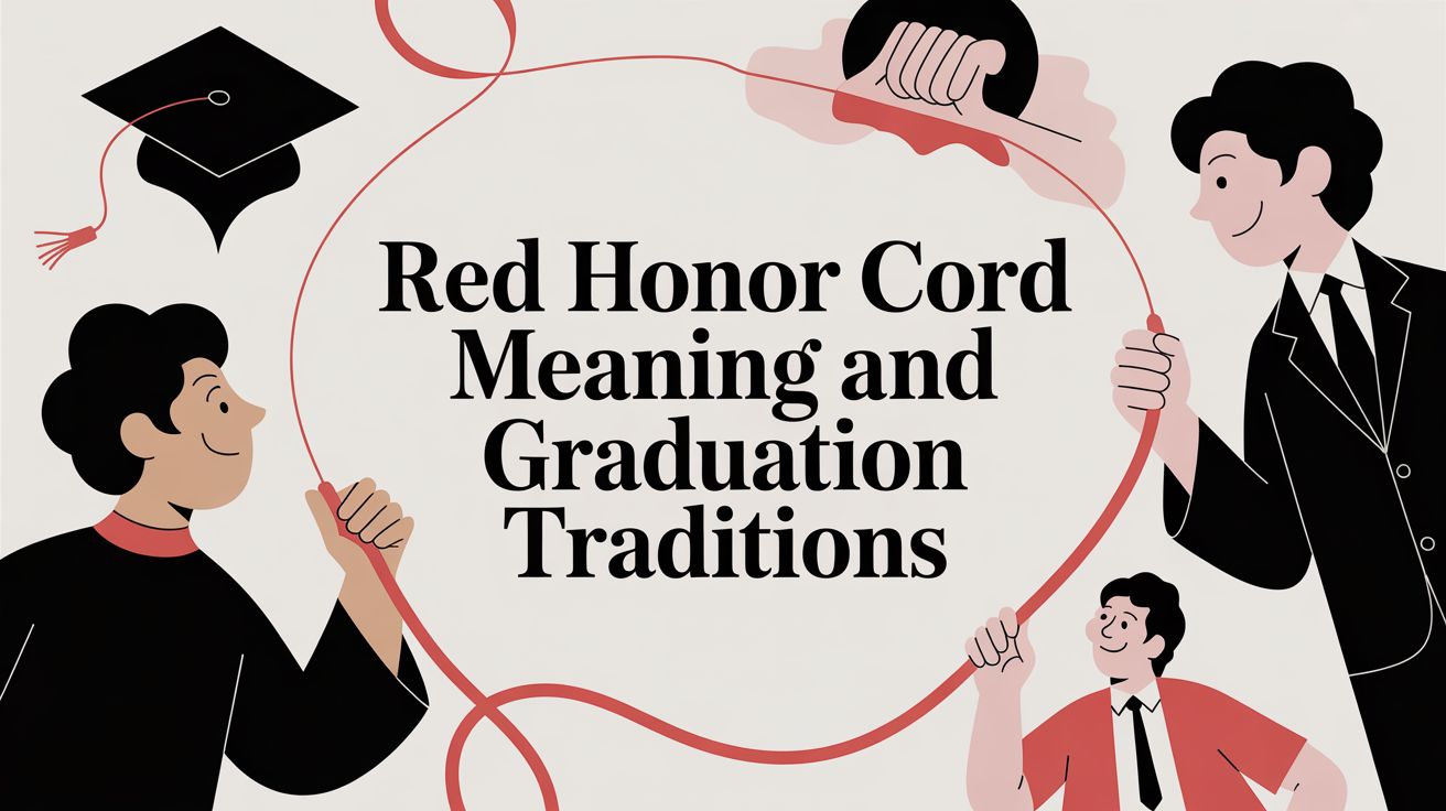 Red Honor Cord Meaning and Graduation Traditions