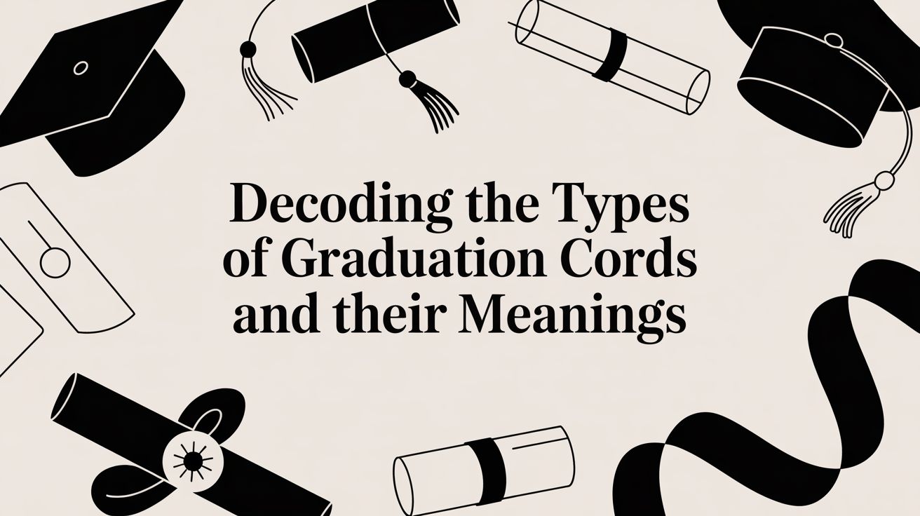 Graduation Type Decoding the Types of Graduation Cords and Their Meanings – Graduation ...