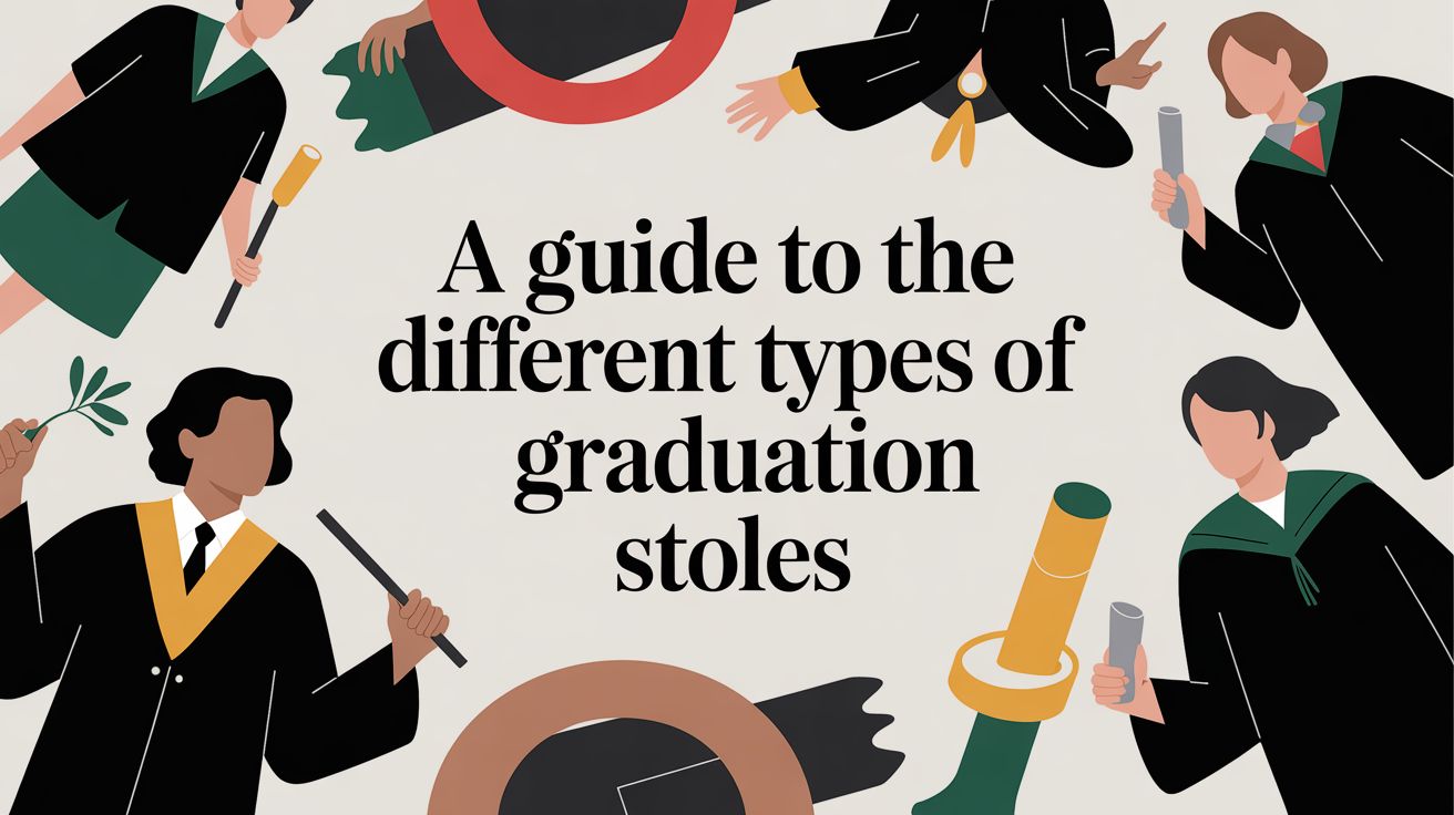 A Guide to the Different Types of Graduation Stoles