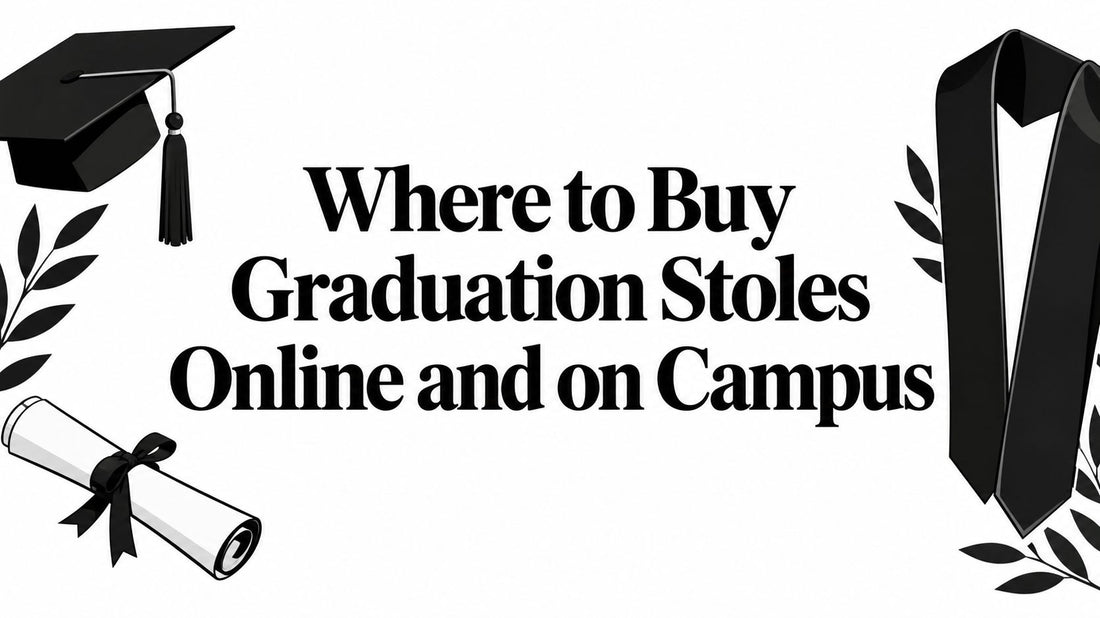 Where to Buy Graduation Stoles Online and on Campus