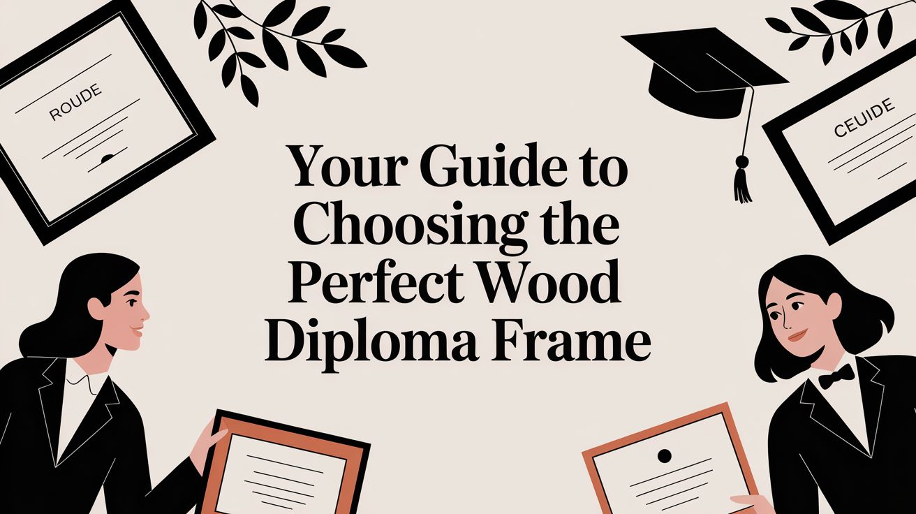 Your Guide to Choosing the Perfect Wood Diploma Frame